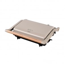 Τοστιέρα Panini PRPT-40493 Primo Αντικολλητικές πλάκες 1000W Wooden-Γκρι 400493 Τοστιέρα Panini PRPT-40493 Primo Αντικολλητικές πλάκες 1000W Wooden-Γκρι 400493