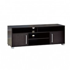 Έπιπλο TV Με Ράφι Απόχρωση Wenge.DECON Woodwell 120x40x54υψ 16732 ΕΜ345