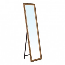 Καθρέπτης Δαπέδου Τοίχου Ξύλινος Gold Brown MIRROR Woodwell 39x2,5x148υψ 19262 Ε7185,2