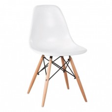Καρέκλα Ξύλο - PP Άσπρο ART Wood Woodwell 46x52x82υψ 19274ΕΜ123,1W