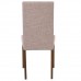 Καρέκλα Green Walnut, Ύφασμα Μπεζ OPTIMAL Woodwell 44x60x93υψ 20576Ε801,1
