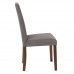 Καρέκλα Green Walnut, Ύφασμα Γκρι OPTIMAL 44x60x93υψ Woodwell 20578Ε801,2