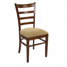 Καρέκλα Καρυδί, Ύφασμα Μπεζ NATURALE Woodwell 42x50x91υψ 19177Ε7052,2