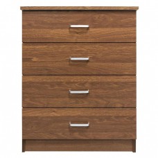 Συρταριέρα με 4 Συρτάρια, Απόχρωση Καρυδί DRAWER Woodwell 60x40x80υψ 22748Ε7396,3