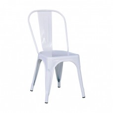 RELIX Καρέκλα, Μέταλλο Βαφή Άσπρο 44x49x84υψ Woodwell 22732 Ε5191,MW