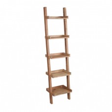 Ladder Βιβλιοθήκη - Ραφιέρα Ξύλο Ακακία Φυσικό Woodwell 45x35x190υψ 18409 ΕΑ7019