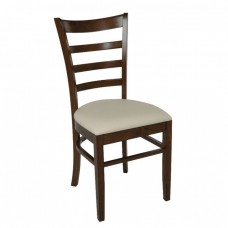 Naturale Καρέκλα Καρυδί, Pu Εκρού Woodwell 42x50x91υψ 18494 Ε7052,3