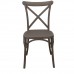 DESTINY Καρέκλα Πολυπροπυλένιο (PP), Απόχρωση Καφέ Mocha, Στοιβαζόμενη 48x51x90υψ Woodwell 20362 Ε377,3 