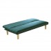 BIZ Καναπές - Κρεβάτι Σαλονιού Καθιστικού - Ύφασμα Πράσινο 167x75x70cm / Κρεβάτι 167x87x32 Woodwell 22998 Ε9438,3 