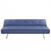 KAPPA Καναπές - Κρεβάτι Σαλονιού - Καθιστικού, Ύφασμα Μπλε 175x83x74υψ Bed:175x97x38υψ Woodwell 20716 Ε9682,3 