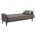 PERTH Καναπές - Κρεβάτι Σαλονιού - Καθιστικού, 3Θέσιος Ύφασμα Καφέ - αποθ/κός χώρος Sofa:210x80x75 - Bed:180x100cm Woodwell 24816 Ε9932,3 