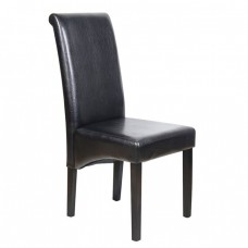 MALEVA-H Καρέκλα PU Καφέ - Wenge 46x61x100υψ Woodwell 14109 Ε7206 