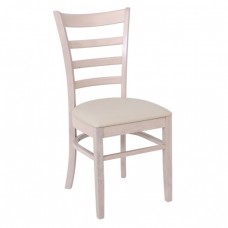 NATURALE Καρέκλα White Wash, Pu Εκρού 42x50x91υψ Woodwell 19674 Ε7052,5 