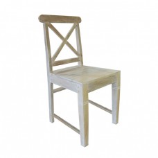 MAISON KIKA Καρέκλα Dining Ξύλo Mango - Antique Άσπρο 46x50x94υψ Woodwell 10666 ΕΙ916 