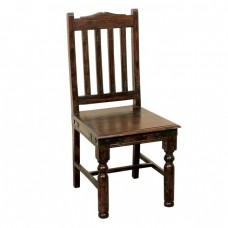 RAWAT Καρέκλα Ξύλο Sheesham Καρυδί 45x51x100υψ Woodwell 4351 ΕΣ332 