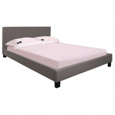 WILTON Κρεβάτι Διπλό, για Στρώμα 150x200cm, PU Απόχρωση Cappuccino 159x213x89υψ Woodwell 18282 Ε8055,3