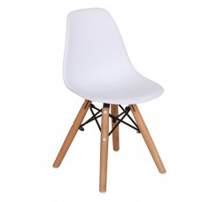 ART Wood Kid Καρέκλα Ξύλο - PP Άσπρο 32x34x57υψ Woodwell 19993 ΕΜ123,ΚW