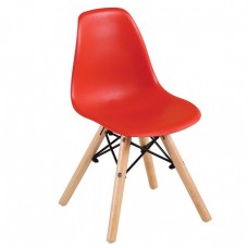 ART Wood Kid Καρέκλα Ξύλο - PP Κόκκινο 32x34x57υψ Woodwell 19994 ΕΜ123,ΚR