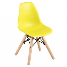 ART Wood Kid Καρέκλα Ξύλο - PP Κίτρινο 32x34x57υψ Woodwell 19995 ΕΜ123,ΚY