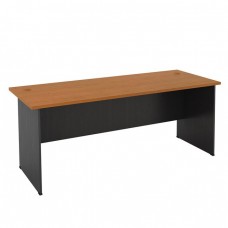 ΓΡΑΦΕΙΟ-Α Απόχρωση Dark Grey - Cherry 180x70x74υψ Woodwell 20377 ΕΟ124,1