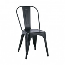 RELIX Καρέκλα, Μέταλλο Βαφή Μαύρo 44x49x84υψ Woodwell 22731 Ε5191,1W