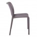 MODA Καρέκλα-Pro Στοιβαζόμενη PP - UV Protection, Απόχρωση Mocha 48x57x80υψ Woodwell 24293 Ε3801,3