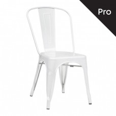 RELIX Καρέκλα-Pro, Μέταλλο Βαφή Άσπρο 45x51x85υψ Woodwell 15087 Ε5191
