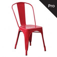 RELIX Καρέκλα-Pro, Μέταλλο Βαφή Κόκκινο 45x51x85υψ Woodwell 14492 Ε5191,2