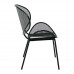 OLIVER Καρέκλα K/D Κήπου Βεράντας, Μέταλλο Βαφή Μαύρο 65x61x86υψ Woodwell 20255 Ε528,1