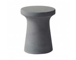 CONCRETE Σκαμπό Κήπου - Βεράντας, Cement Grey Φ 35cm H.45cm Woodwell 21748 Ε6205