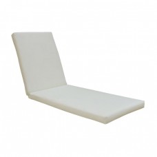 SUNLOUNGER Μαξιλάρι Ξαπλώστρας Ύφασμα Εκρού Water Repellent, Foam+Polyester Φερμουάρ-Velcro 196(78+118)x60x7cm Woodwell 14763 Ε2017 