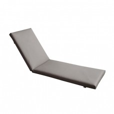 SUNLOUNGER Μαξιλάρι Ξαπλώστρας PVC Γκρι με Φερμουάρ & Velcro (Foam+Polyester) 196(78+118)x60x7cm Woodwell 24470 Ε2017,81 