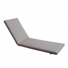 SUNLOUNGER Μαξιλάρι Ξαπλώστρας Textilene Γκρι με Φερμουάρ & Velcro (Foam+Polyester) 196(78+118)x60x7cm Woodwell 24472 Ε2017,91 