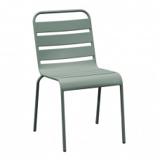 BRIO Καρέκλα-Pro Στοιβαζόμενη Μέταλλο Βαφή Sandy Green 5635C 48x59x79cm Woodwell 24728 Ε543,3