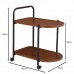 TROLLEY - Βοηθητικό Τραπεζάκι Μέταλλο Βαφή Μαύρο, MDF with PVC Απόχρωση Καρυδί 60x38x65cm Woodwell 25684 ΕΜ461 TROLLEY - Βοηθητικό Τραπεζάκι Μέταλλο Βαφή Μαύρο, MDF with PVC Απόχρωση Καρυδί 60x38x65cm Woodwell 25684 ΕΜ461