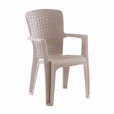 SIDE Πολυθρόνα Κήπου-Βεράντας Στοιβαζόμενη, (Rattan Look) PP-UV Απόχρωση Cappuccino 59x61x89cm Woodwell 26746 Ε3031,1 SIDE Πολυθρόνα Κήπου-Βεράντας Στοιβαζόμενη, (Rattan Look) PP-UV Απόχρωση Cappuccino 59x61x89cm Woodwell 26746 Ε3031,1