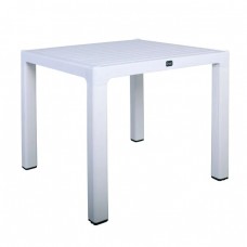 TEBO Τραπέζι Τραπεζαρίας Κήπου - Βεράντας, PP Άσπρο 90x90x73cm Woodwell 23906 Ε305,2 TEBO Τραπέζι Τραπεζαρίας Κήπου - Βεράντας, PP Άσπρο 90x90x73cm Woodwell 23906 Ε305,2
