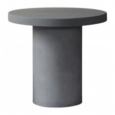 CONCRETE Cylinder τραπέζι Cement Grey Φ80cm H.75cm Woodwell 21752 Ε6207 