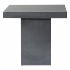 CONCRETE Cubic Τραπέζι Κήπου - Βεράντας, Cement Grey 80x80x75cm Woodwell 21755 Ε6208 