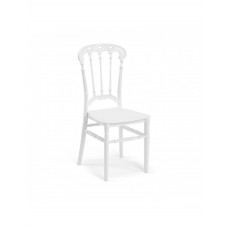 Roma καρέκλα Polycarbonate - Polypropylene Λευκό Avant Garde 38x42x93(43,5)cm Indoor/Outdoor