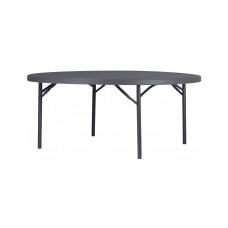 PLANET 180 πτυσσόμενο τραπέζι ροτόντα Ø180,3xH74,3cm ZOWN Polyethylene (HDPE) Indoor/Outdoor Avant Garde