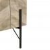 Τραπέζι Σαλονιού Μαύρο - Φυσικό Με Σχέδιο Parke Liberta 120x63x45υψ 04-0513