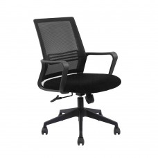 Καρέκλα Γραφείου Μαύρο Curve Liberta 58x53x90-98υψ 25-0551