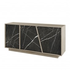 Petra Μπουφές 3Πόρτες Πέτρα Sonoma Σκούρο 160x43x75υψ Liberta 05-0441