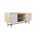 Stockholm TV Stand Sonoma Decape Λευκό Με Οψη Μαρμάρου 140x39,5x60υψ Liberta 05-0563