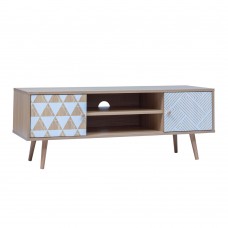 TRIANGLE TV STAND SONOMA ΜΕ PATTERN 120x40xH45cm Liberta 05-0677