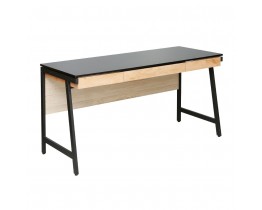 NEST ΓΡΑΦΕΙΟ ΜΑΥΡΟ ΦΥΣΙΚΟ 140x58x75 LIBERTA 28-0316