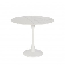 ICE ΤΡΑΠΕΖΙ ΡΟΤΟΝΤΑ ΑΣΠΡΟ 90x90x75cm LIBERTA 02-0709 ICE ΤΡΑΠΕΖΙ ΡΟΤΟΝΤΑ ΑΣΠΡΟ 90x90x75cm LIBERTA 02-0709