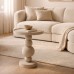 ASTRA SIDE TABLE ΜΠΕΖ 36.5x36.5x55cm LIBERTA 04-1415 ASTRA SIDE TABLE ΜΠΕΖ 36.5x36.5x55cm LIBERTA 04-1415