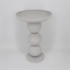 PERLA SIDE TABLE OFF WHITE 41x41x61cm LIBERTA 04-1413 PERLA SIDE TABLE OFF WHITE 41x41x61cm LIBERTA 04-1413